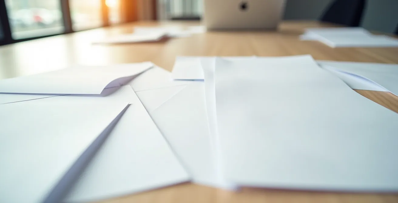 Minimalistische Darstellung der ATS-Optimierung für Schweizer CVs