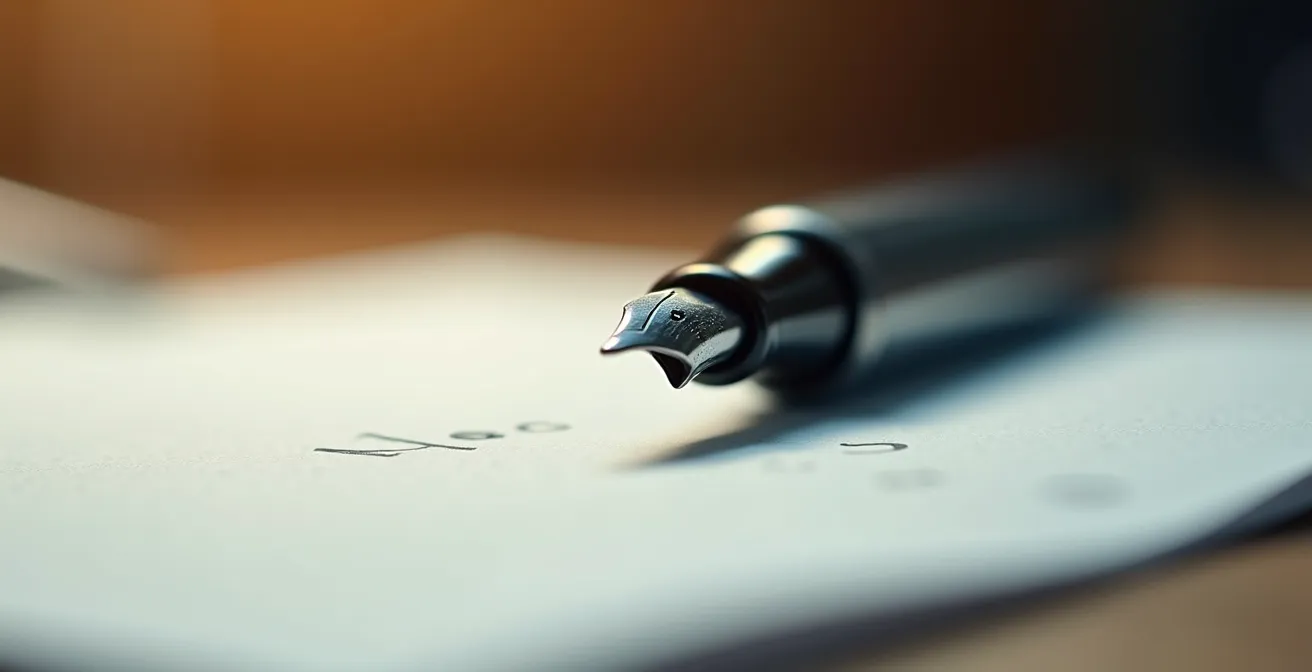 Makroaufnahme von CV-Bulletpoints mit Fokus auf Erfolgsformulierungen