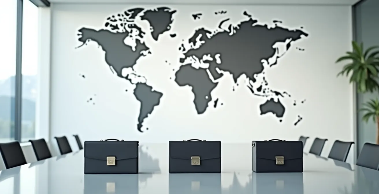 Weltkarte mit hervorgehobenen Anerkennungsregionen für Schweizer Bildungsabschlüsse