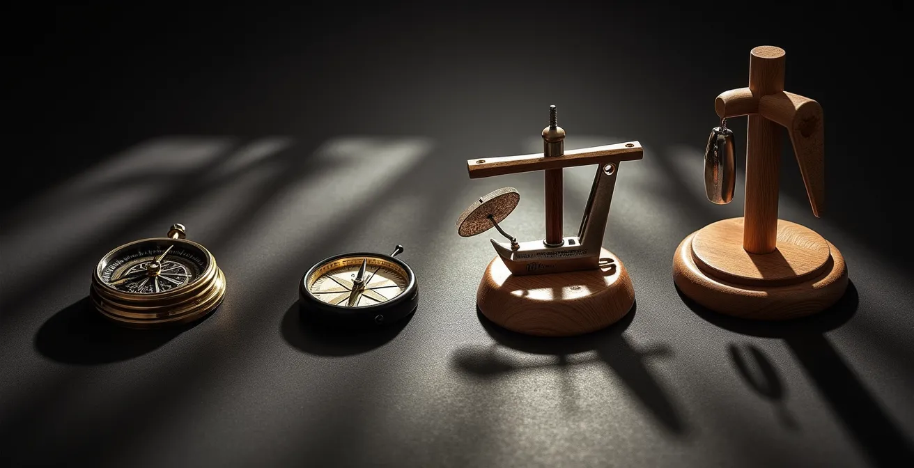 Abstrakte Darstellung der vier STAR-Komponenten in harmonischer Balance